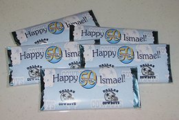 50th Birthday Candy Wrapper