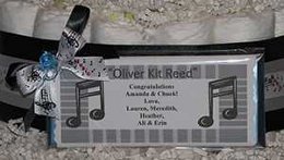 Music Notes Candy Wrapper