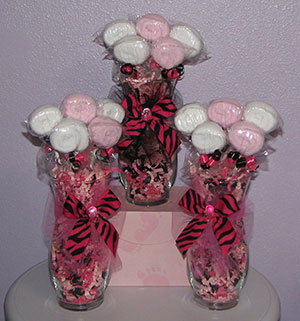 Baby Shower Table Centerpieces