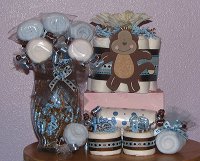 Bridal Shower Prize Ideas on Baby Shower Gift Baskets     Table Centerpieces For Baby Showers