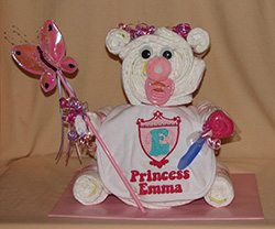 Baby Girl Diaper Bear