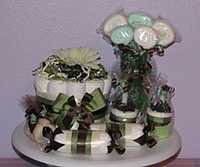 Baby Shower Table Centerpieces