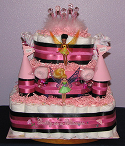 Tinkerbell Diaper Castle