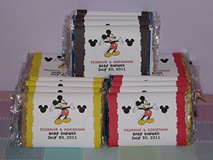 Personalized Popcorn Favors