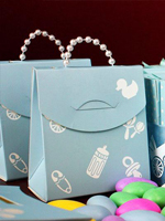 Blue Favor Box