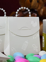Neutral Baby Favor Box