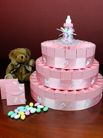 Pink Girl Favor Cake